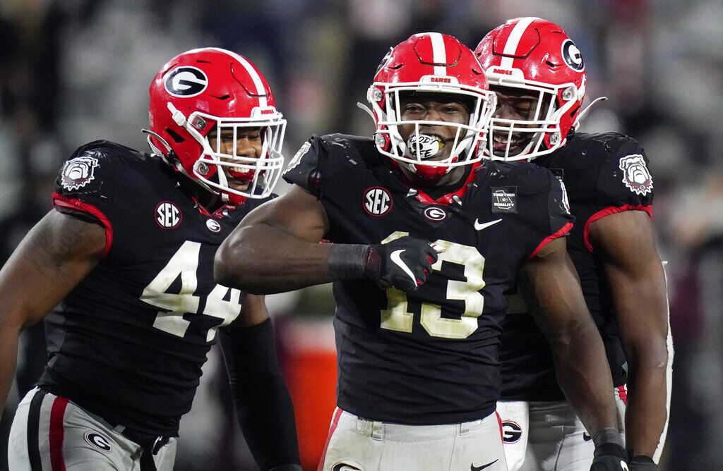 1. Azeez Ojulari (So., Georgia, 6-foot-2, 249 pounds)